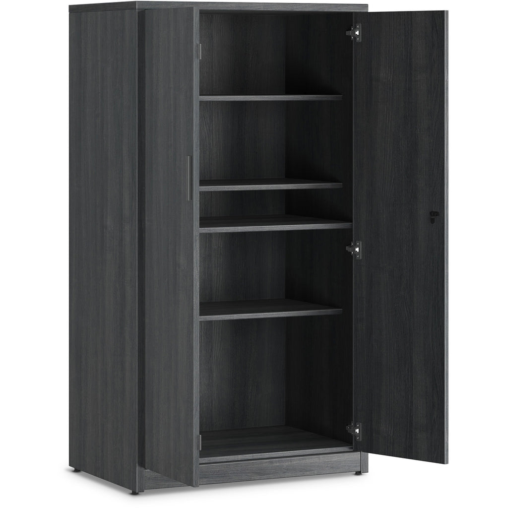 hon-10500-series-sterling-ash-laminate-desking-36-x-24666-5-shelves-3-adjustable-shelfves-finish-thermofused-laminate-tfl-sterling-ash-laminate_hon105299lsa1 - 2