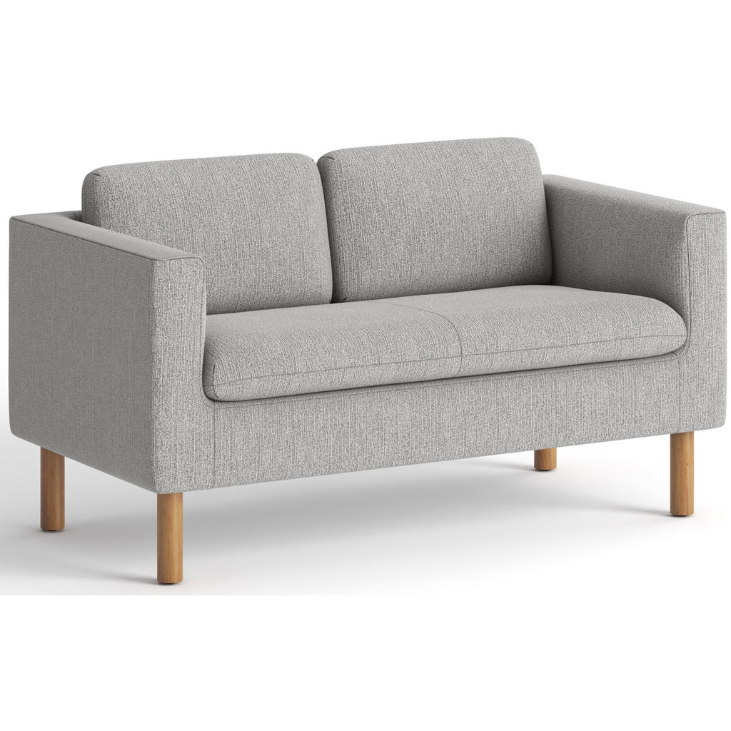 Parkwyn Series Loveseat, 53.5w x 26.75d x 29h, Gray