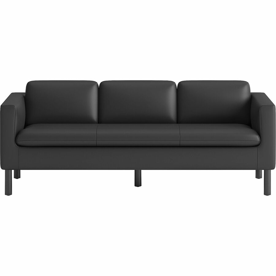 Parkwyn Series Sofa, 77w x 26.75d x 29h, Black
