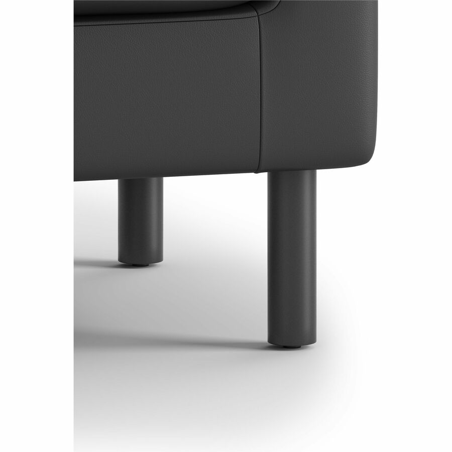 Parkwyn Series Sofa, 77w x 26.75d x 29h, Black