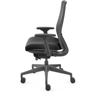 Nucleus Series Recharge Task Chair, Supports Up to 300 lb, 16.63 to 21.13 Seat Height, Black Seat/Back, Black Base