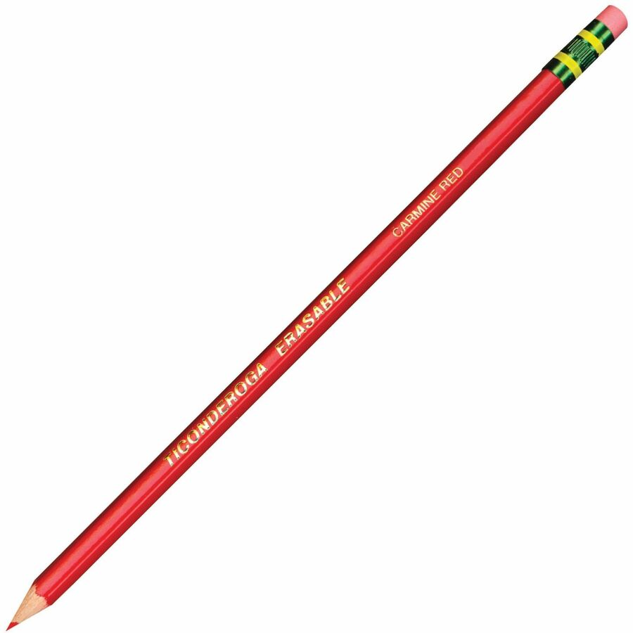 ticonderoga-erasable-pre-sharpened-checking-pencils-red-lead-red-barrel-4-box_dixx13941 - 6