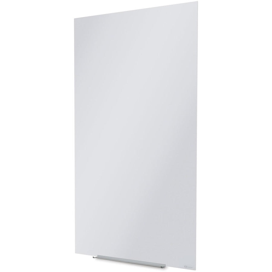 InvisaMount Vertical Magnetic Glass Dry-Erase Boards, 28 x 50, White Surface