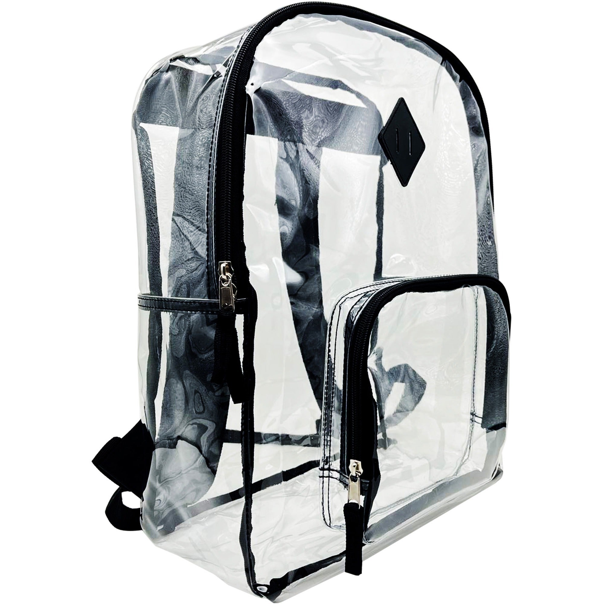 sparco-carrying-case-backpack-multipurpose-clear-polyvinyl-chloride-pvc-420d-oxford-body-shoulder-strap-handle-17-height-x-12-width-x-5-depth-1-each_spr61617 - 1