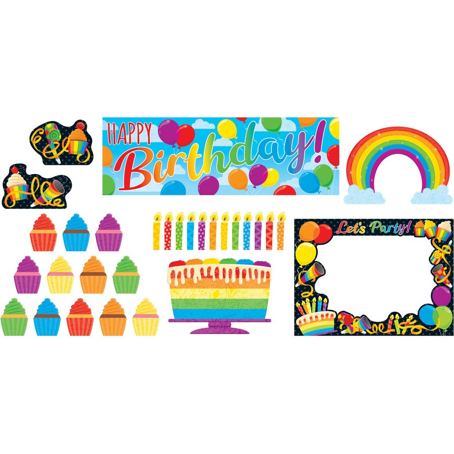 trend-rainbow-birthday-wipe-off-learning-set-dry-erase-surface-durable-reusable-1-each_tept19002 - 3