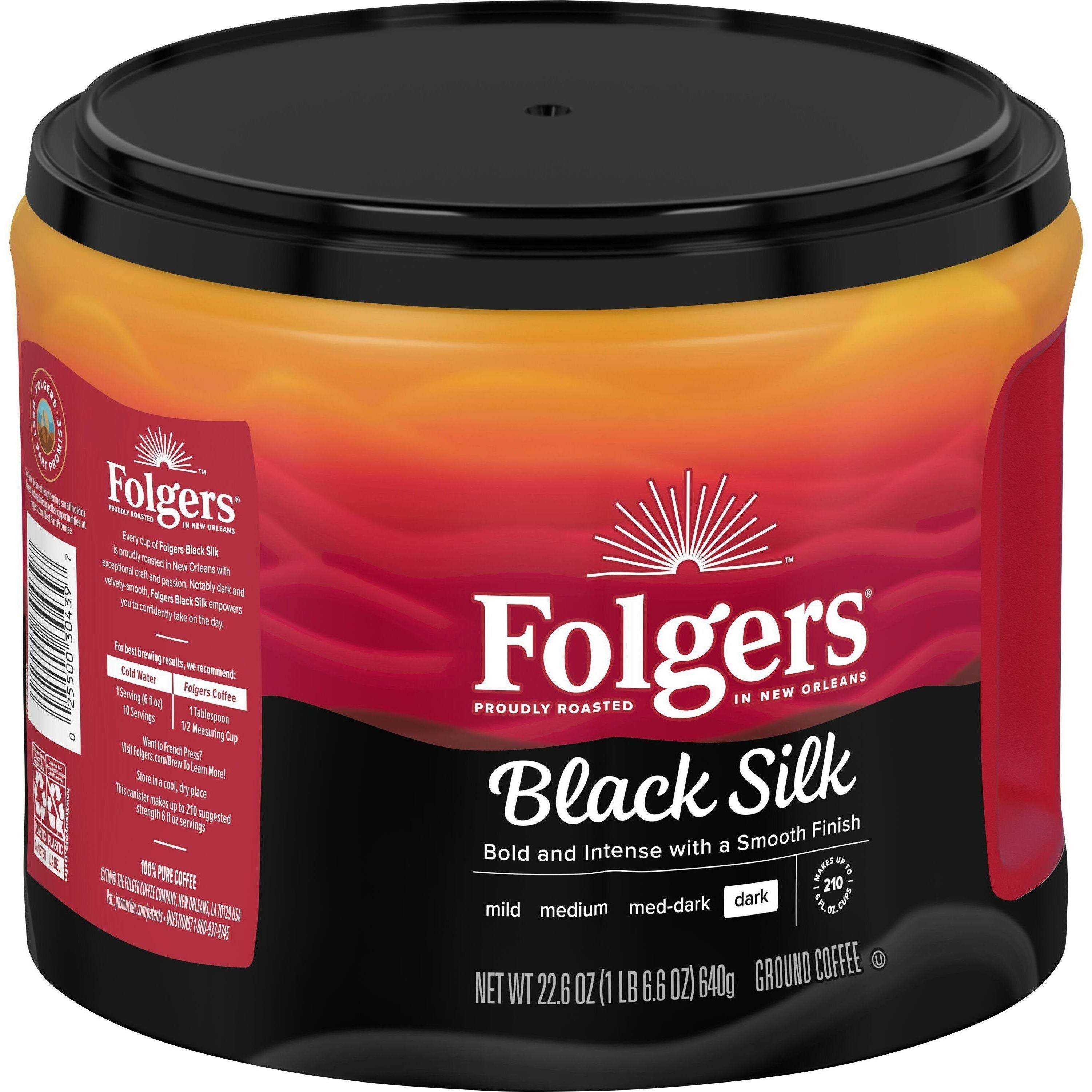 folgers-ground-black-silk-coffee-dark-226-oz-6-carton_fol30439ct - 4