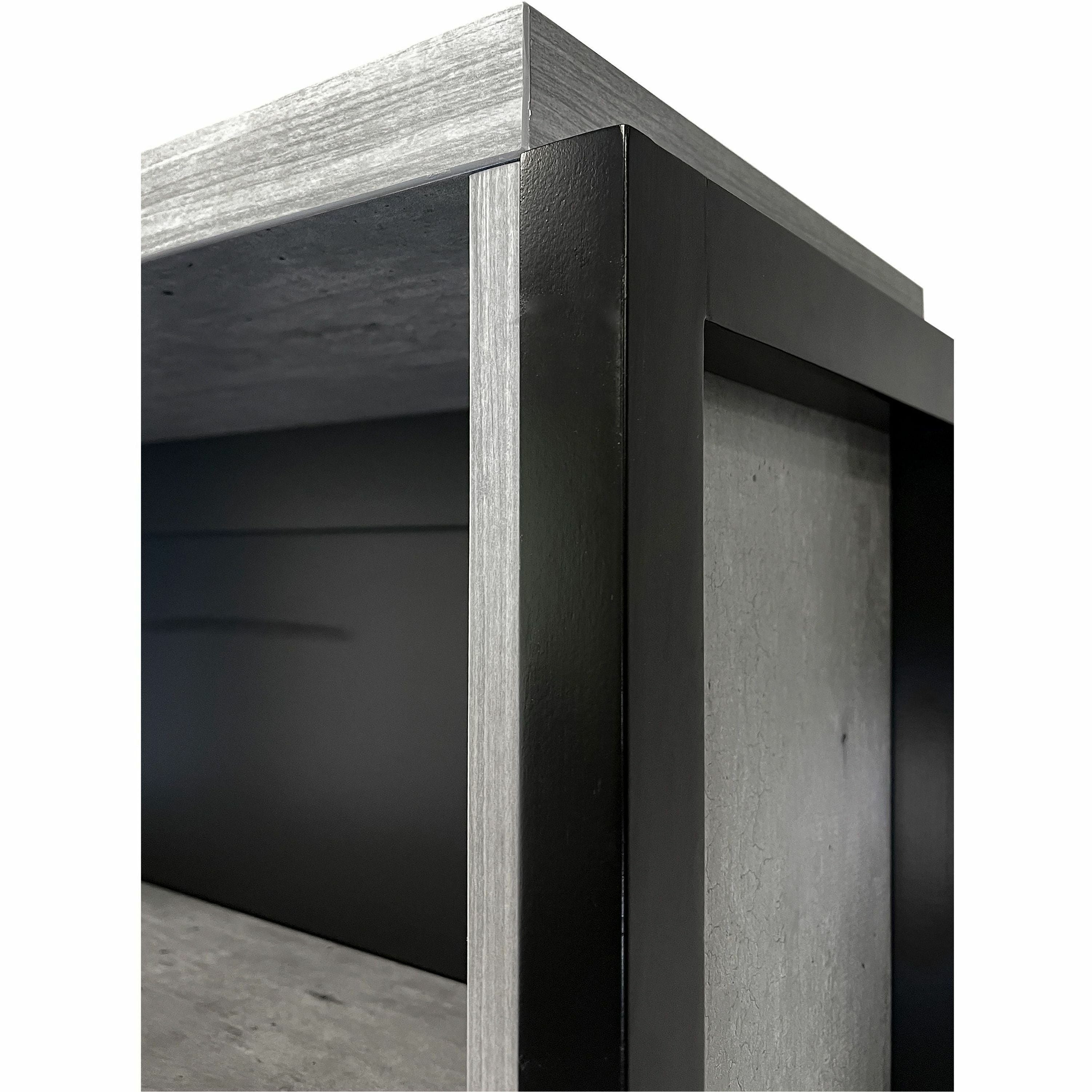 martin-mason-concrete-laminate-unit-36-x-12-x-78-2-x-doors-storage-cabinet-adjustable-shelf-dark-bronze-stone-concrete-laminate_mrtmnc3678d - 5