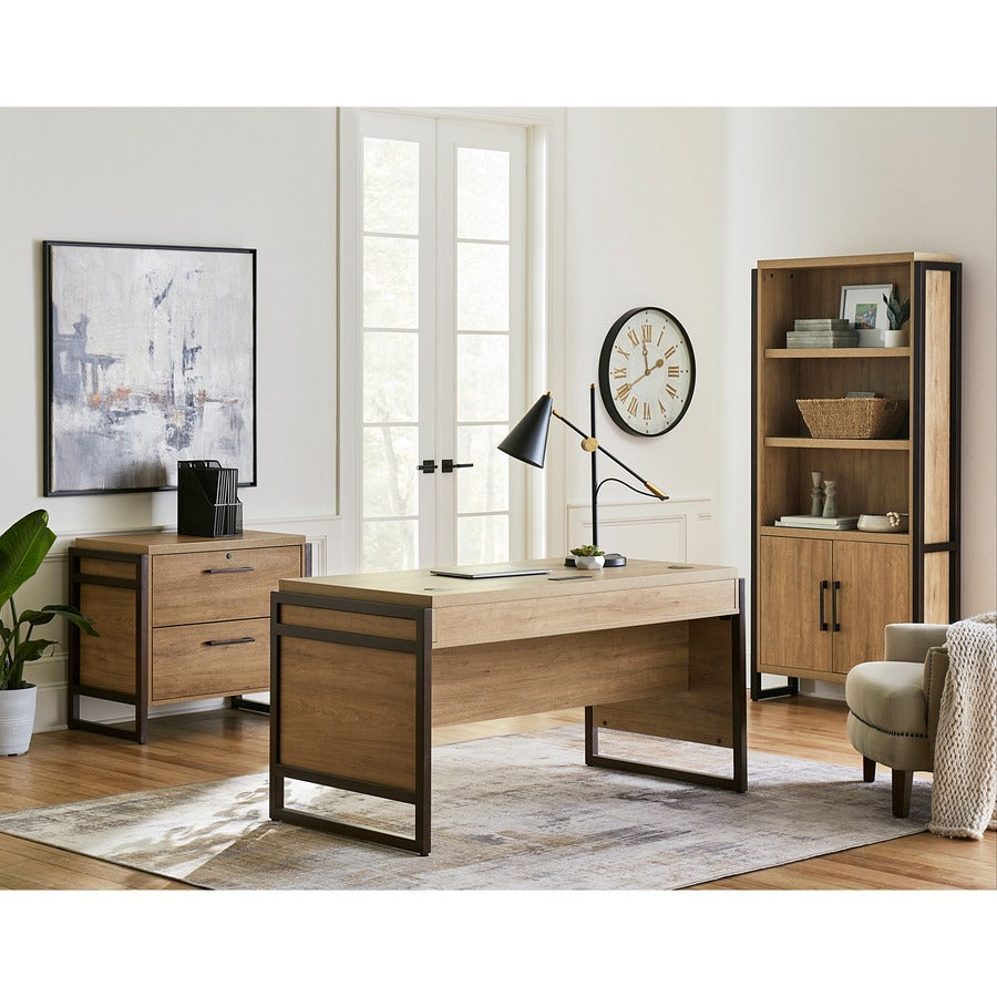martin-mason-monarca-laminate-unit-36-x-12-x-78-2-x-doors-storage-cabinet-adjustable-shelf-dark-bronze-wood-monarca-natural-laminate_mrtmnm3678d - 7