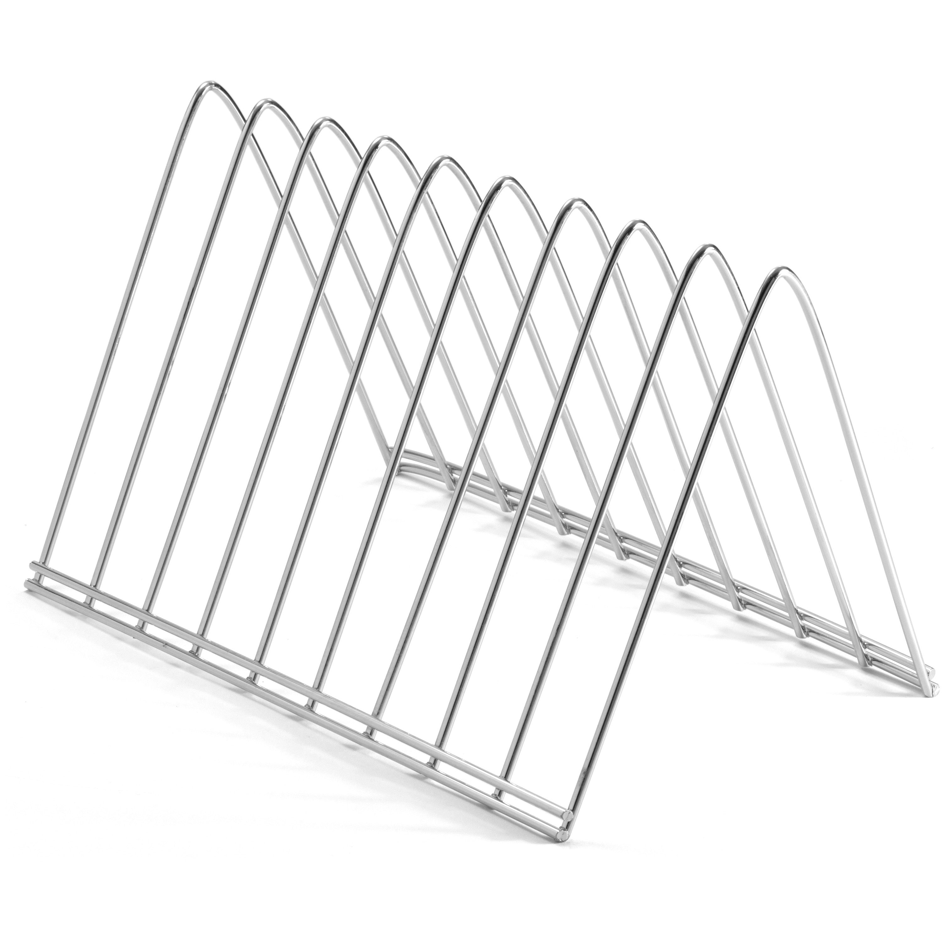 officemate-triangle-wire-sorter-7-height-x-7-width-x-11-depthdesktop-sturdy-chrome-steel-wire-1-each_oic93152 - 1