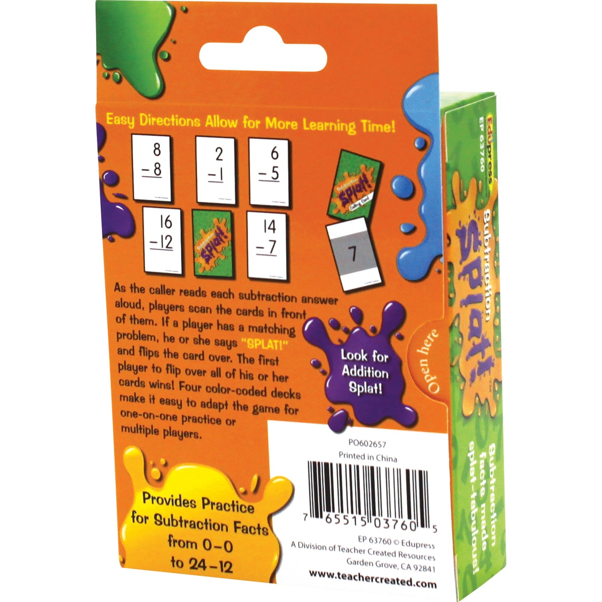 teacher-created-resources-math-splat-subtraction-game-educational-2-to-6-players-1-each_tcrep63760 - 2