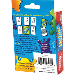 Teacher Created Resources Math Splat Multiplication - Educational - 1 Each