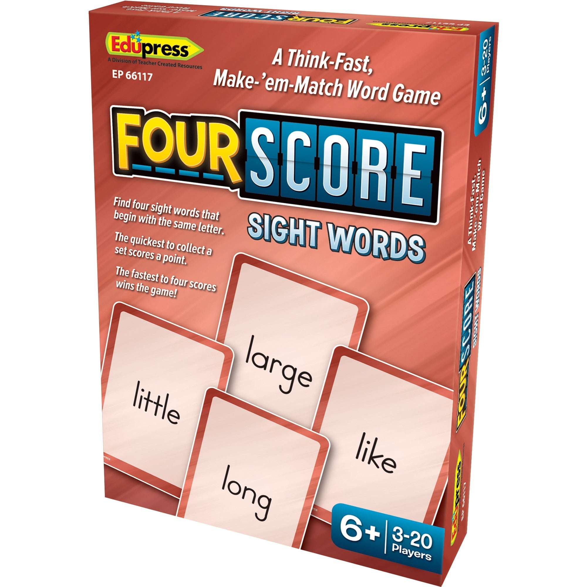 teacher-created-resources-four-score-sight-words-game-matching-3-to-20-players-1-each_tcrep66117 - 1