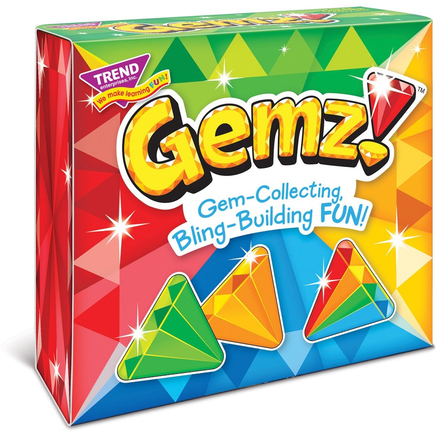 Trend Gemz! Three Corner Card Game - 2 to 4 Players - 1 Each