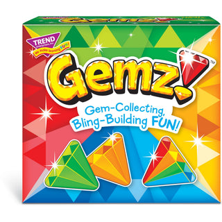 Trend Gemz! Three Corner Card Game - 2 to 4 Players - 1 Each