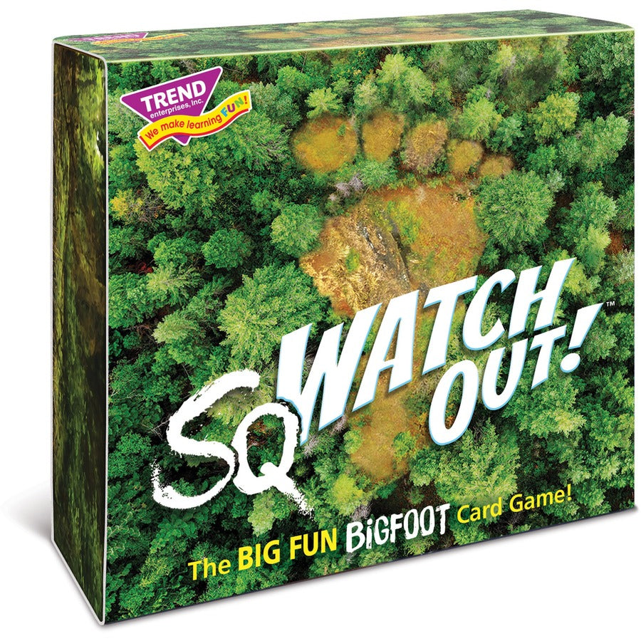 Trend sqWATCH Out! Three Corner Card Game - Mystery - 2 to 4 Players - 1 Each