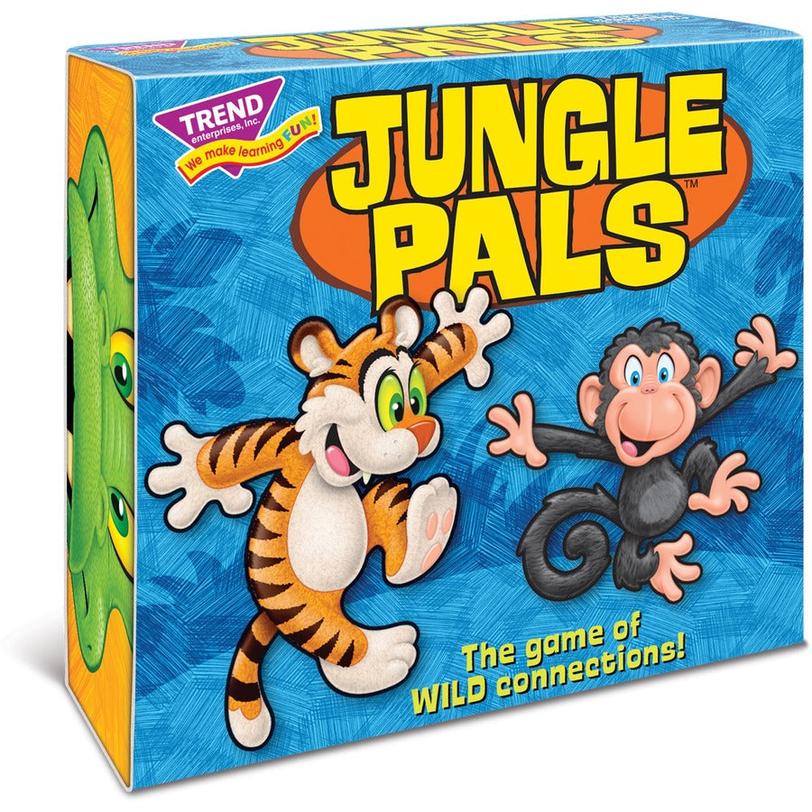 Trend Jungle Pals Three Corner Card Game - Matching - 2 to 4 Players - 1 Each