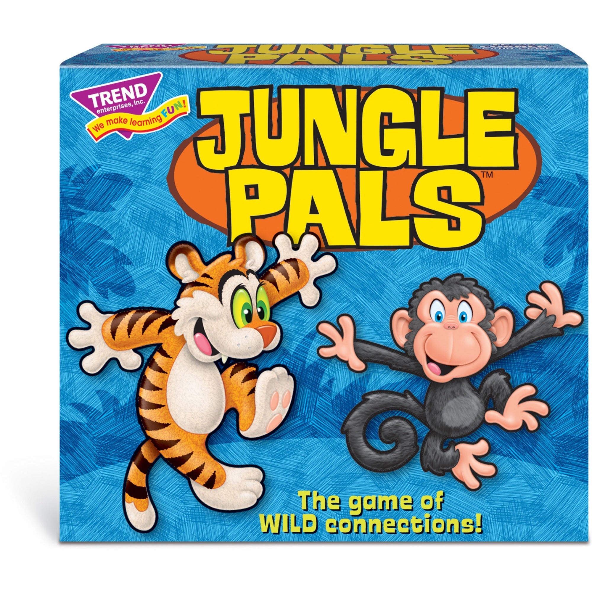 Trend Jungle Pals Three Corner Card Game - Matching - 2 to 4 Players - 1 Each