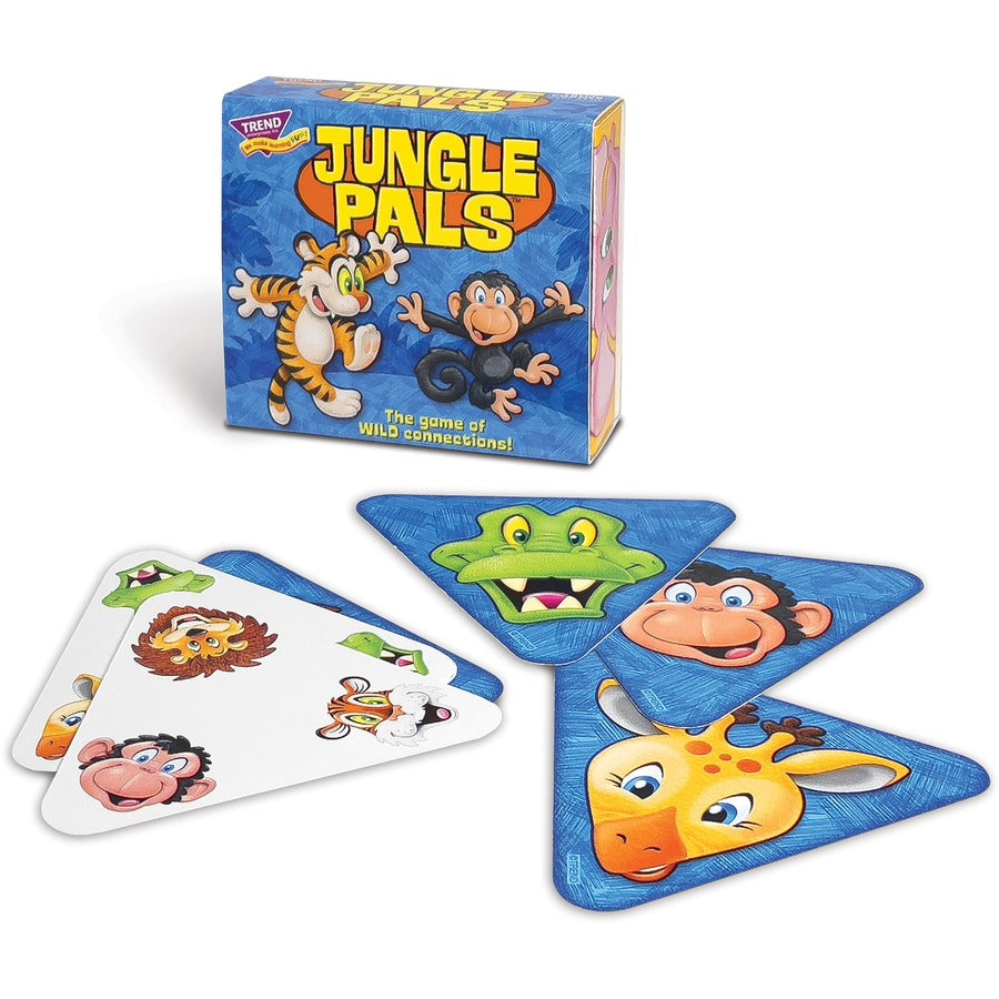trend-jungle-pals-three-corner-card-game-matching-2-to-4-players-1-each_tept20007 - 4