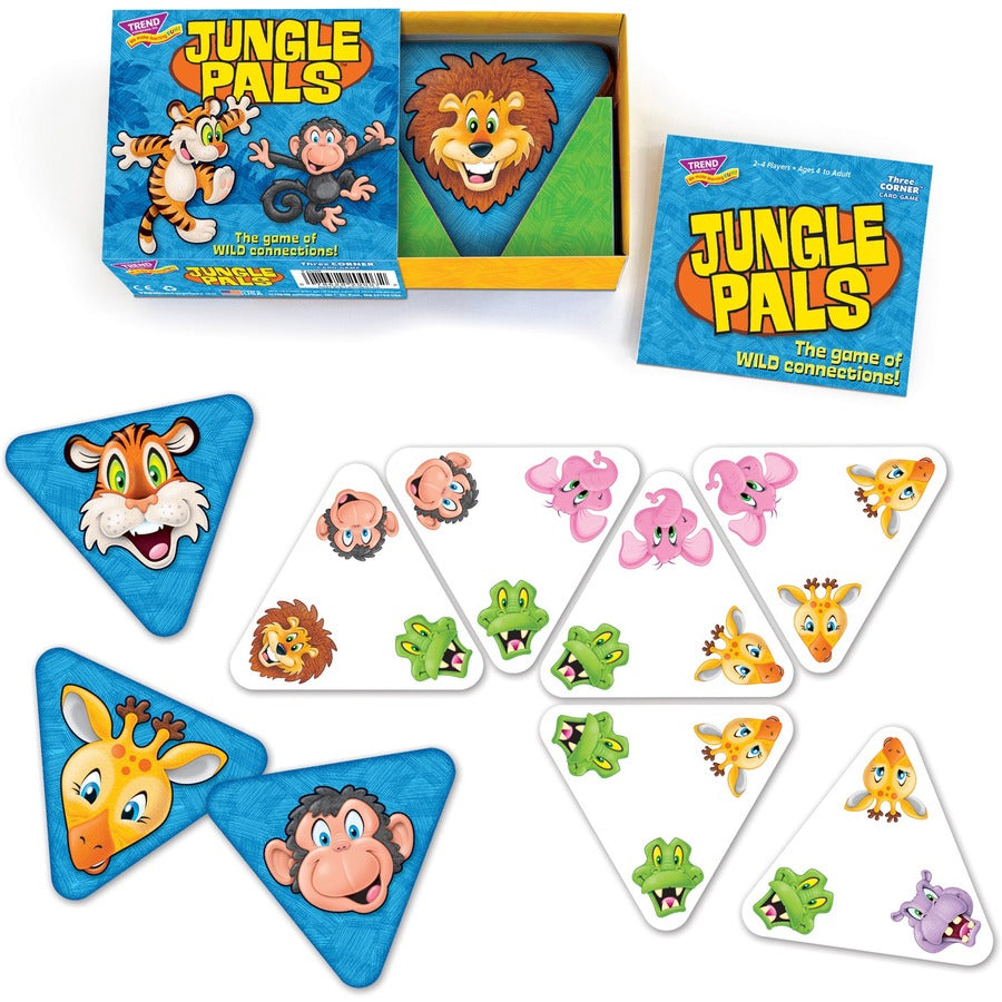 trend-jungle-pals-three-corner-card-game-matching-2-to-4-players-1-each_tept20007 - 6