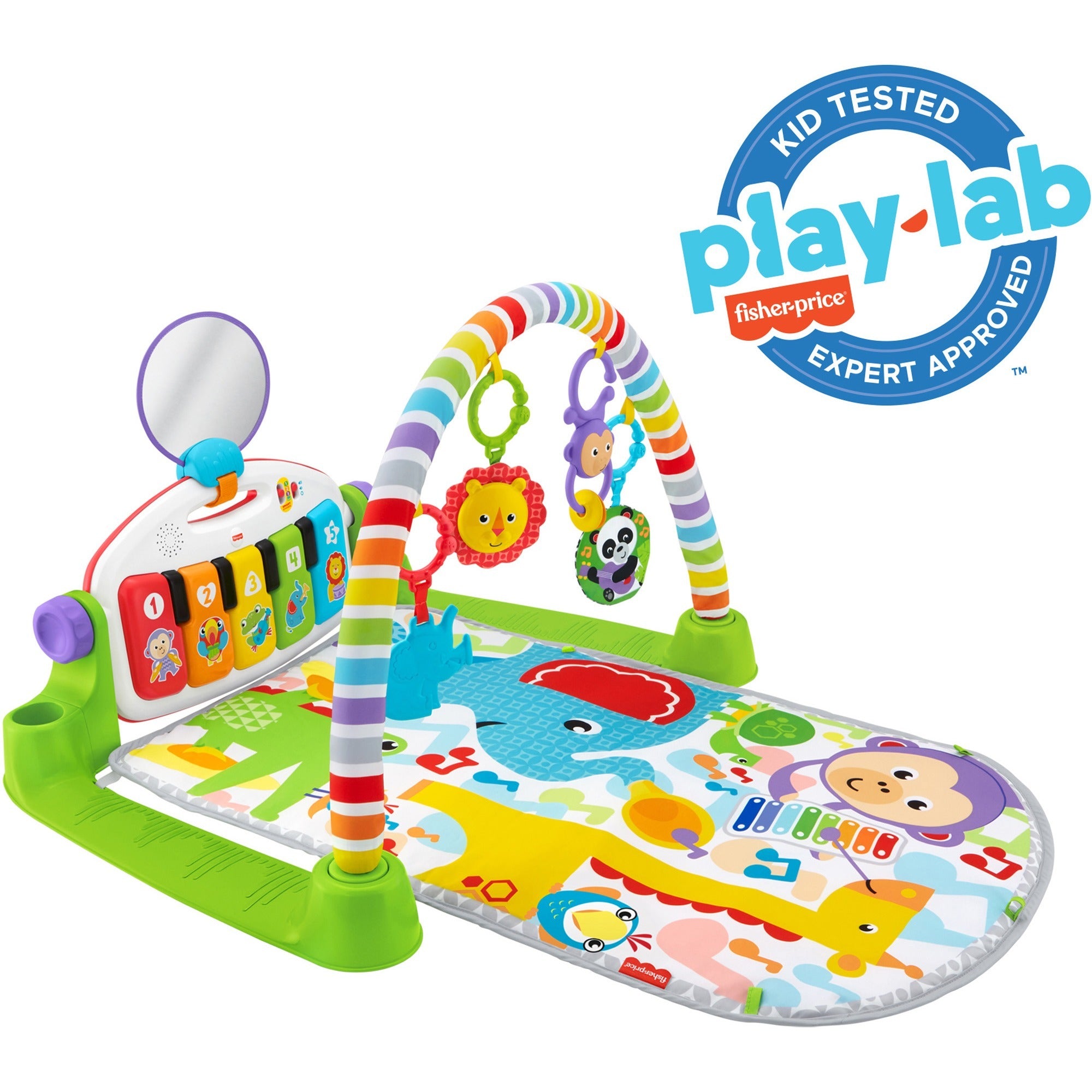fisher-price-deluxe-kick-&-play-removable-piano-gym-green-green_fipfvy53 - 1