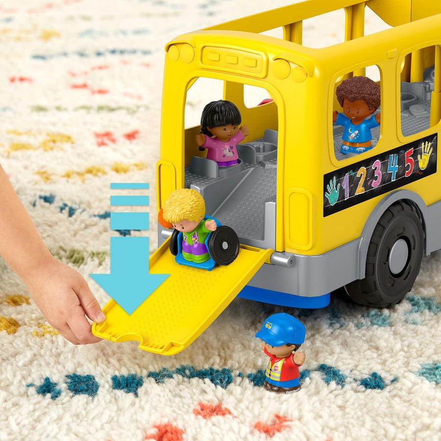 fisher-price-little-people-toddler-learning-toy-big-yellow-school-bus-musical-push-toy-1-5-year-age-1-each-yellow_fipglt75 - 6