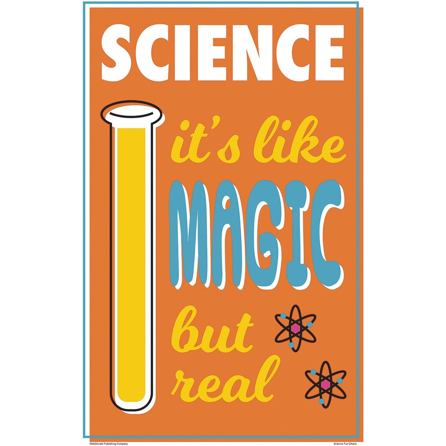 Teacher Created Resources Science Fun Posters - 11" Width - Multi