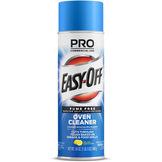 Professional Easy-Off Fume Free Over Cleaner - 24 oz (1.50 lb) - Lemon Scent - 6 / Carton - Fume-free - White