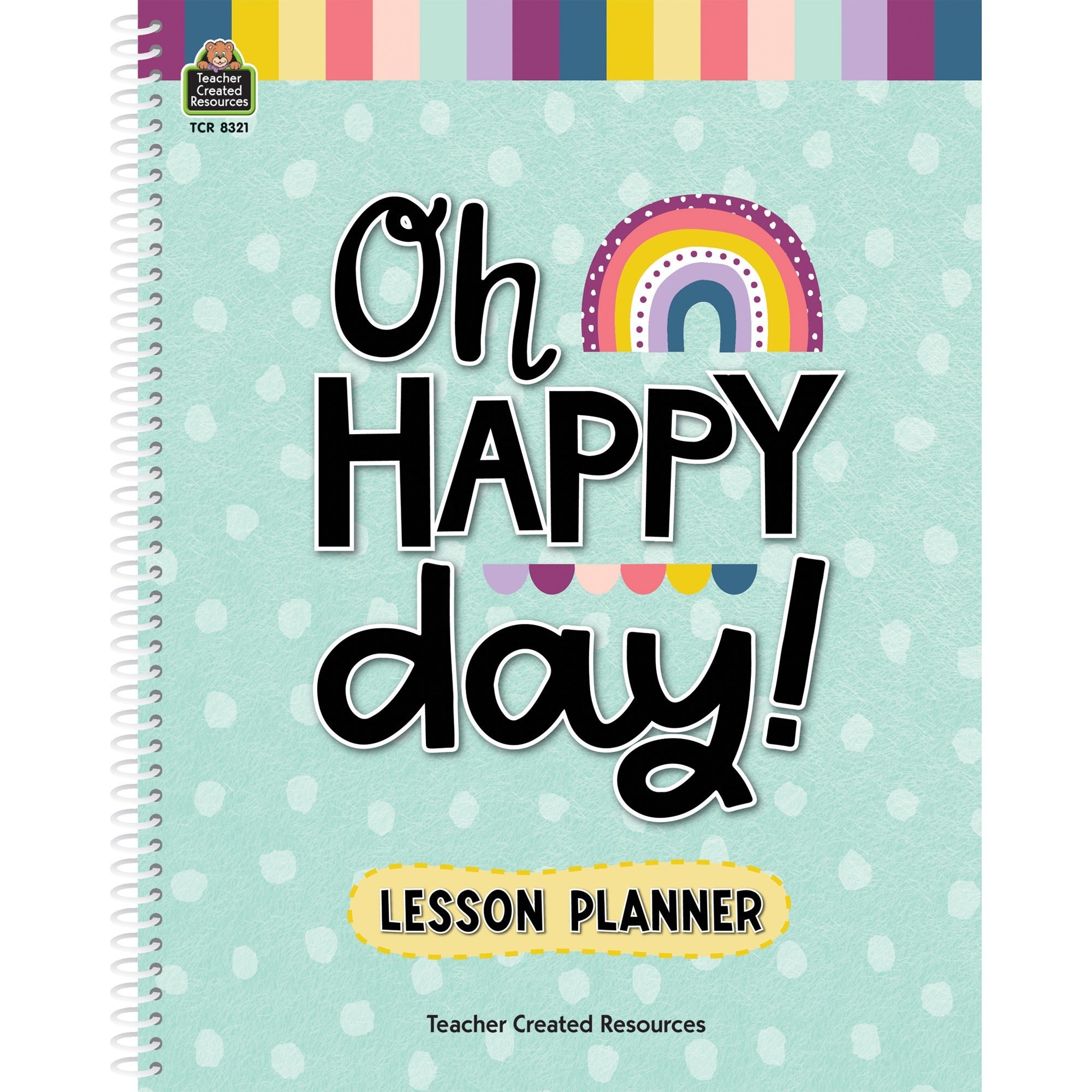 teacher-created-resources-oh-happy-day-lesson-planner-monthly-40-week-1-week-double-page-layout-multi-substitute-teacher-page-appointment-schedule-1-each_tcr8321 - 1