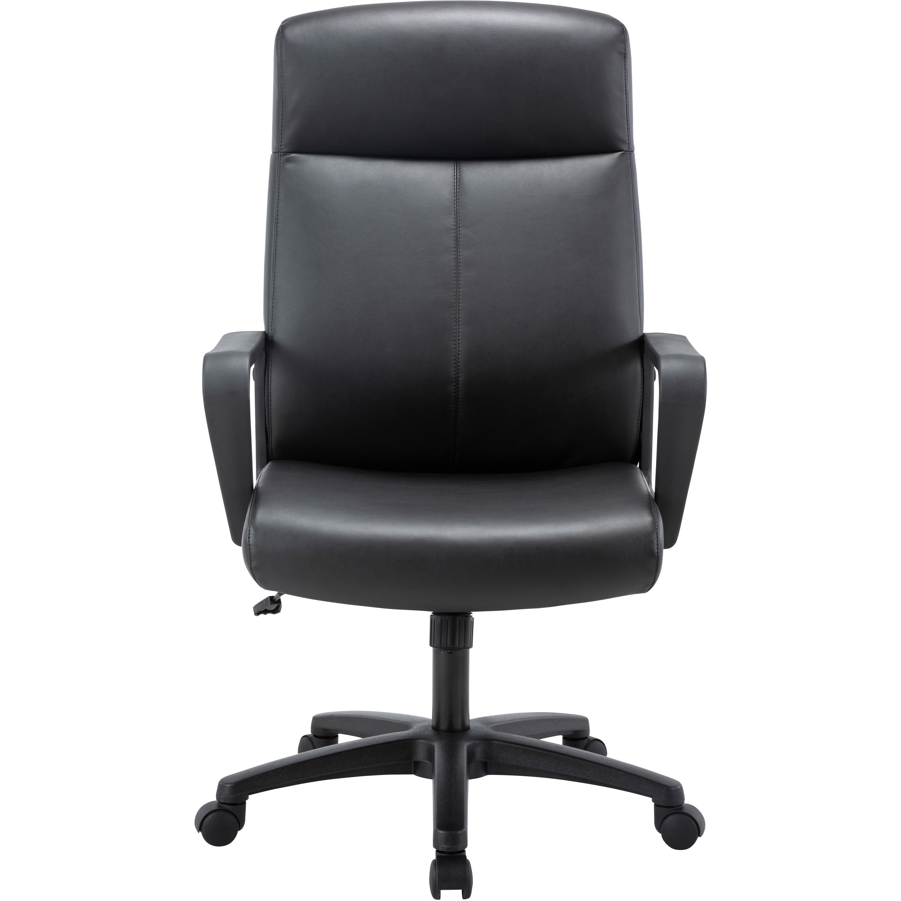 lorell-high-back-bonded-leather-chair-black-bonded-leather-seat-black-bonded-leather-back-high-back-armrest-1-each_llr41851 - 3