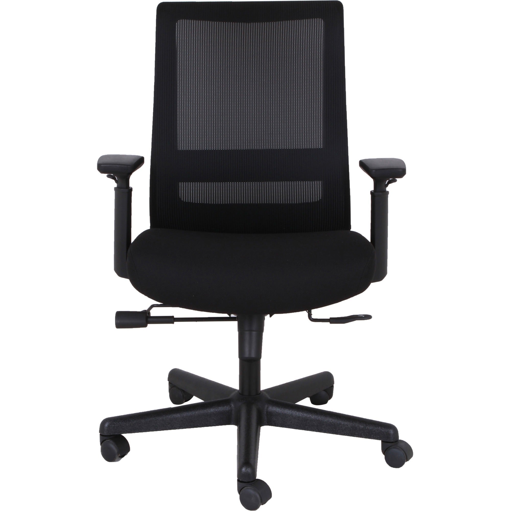 lorell-mesh-high-back-executive-chair-high-back-5-star-base-black-armrest-1-each_llr42175 - 3