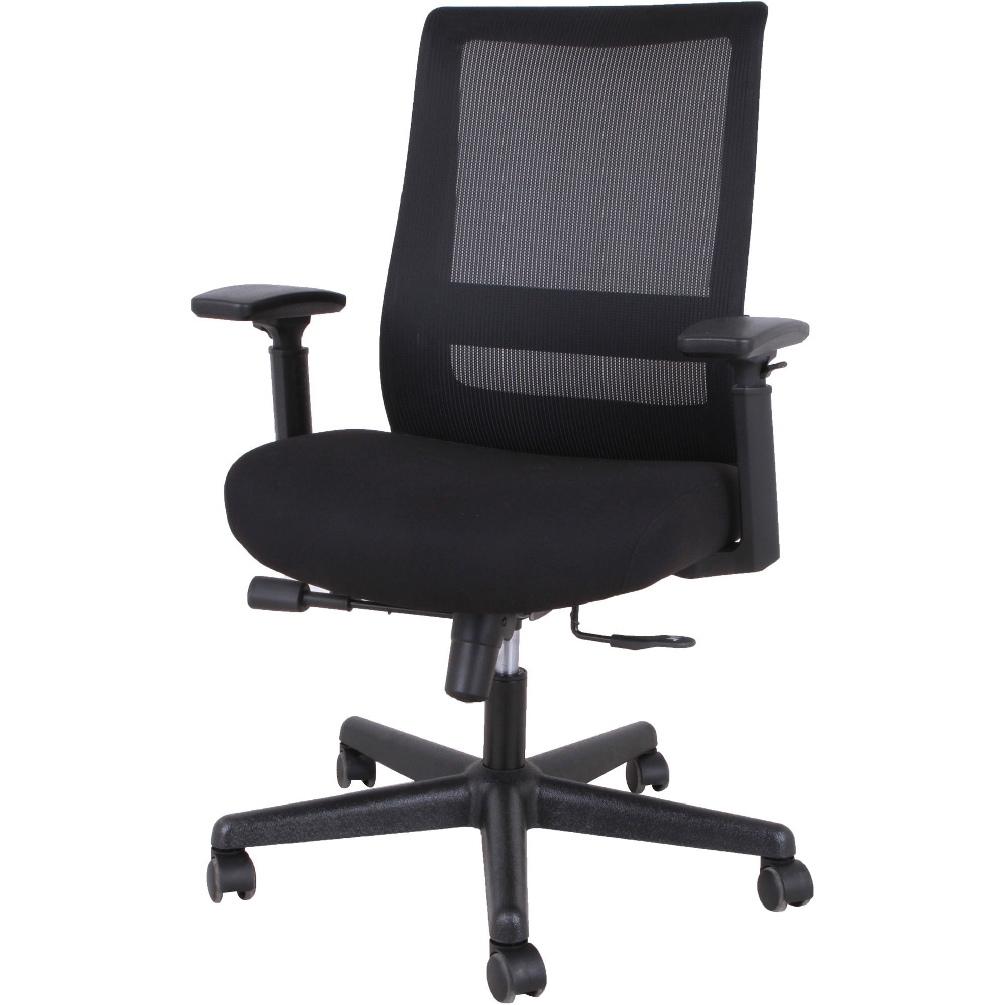 lorell-mesh-high-back-executive-chair-high-back-5-star-base-black-armrest-1-each_llr42175 - 4