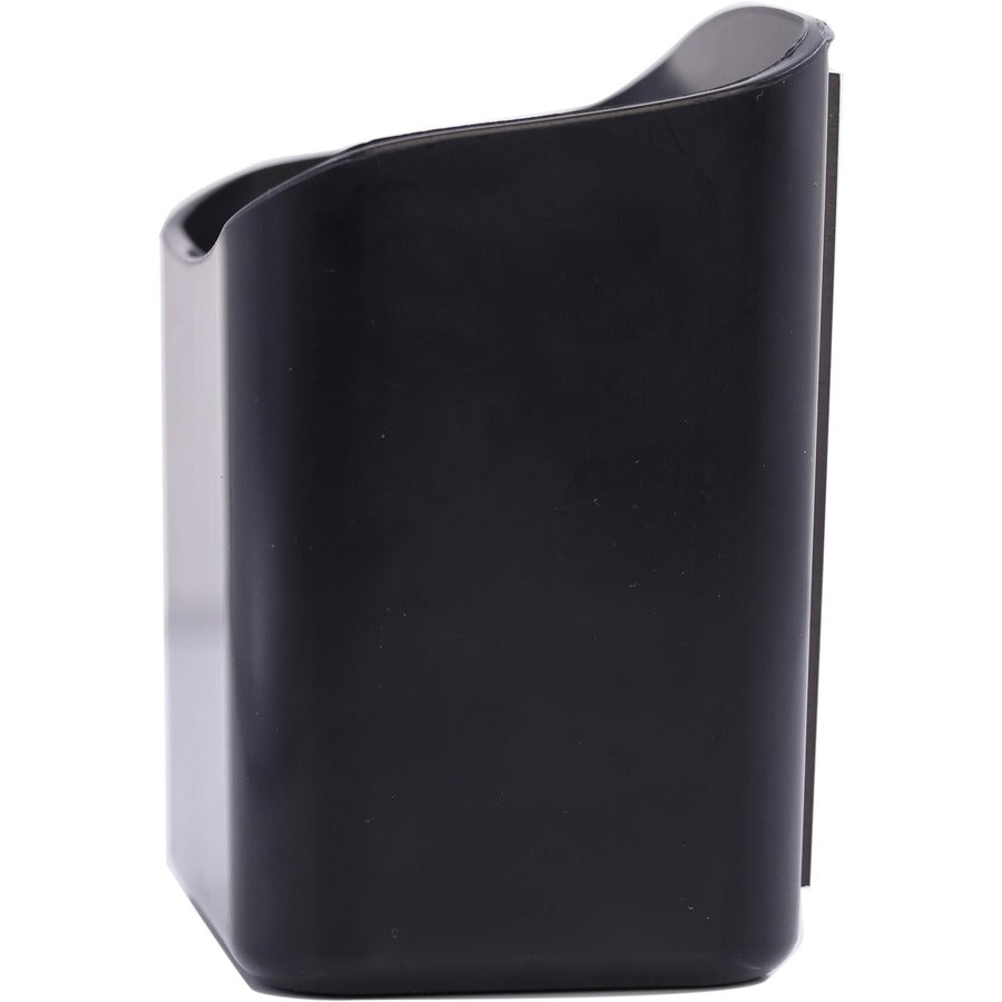 Integra Magnetic Organizer - 3.5" Height x 3" Width x 2.4" Depth - Magnetic - Black - 1 Each