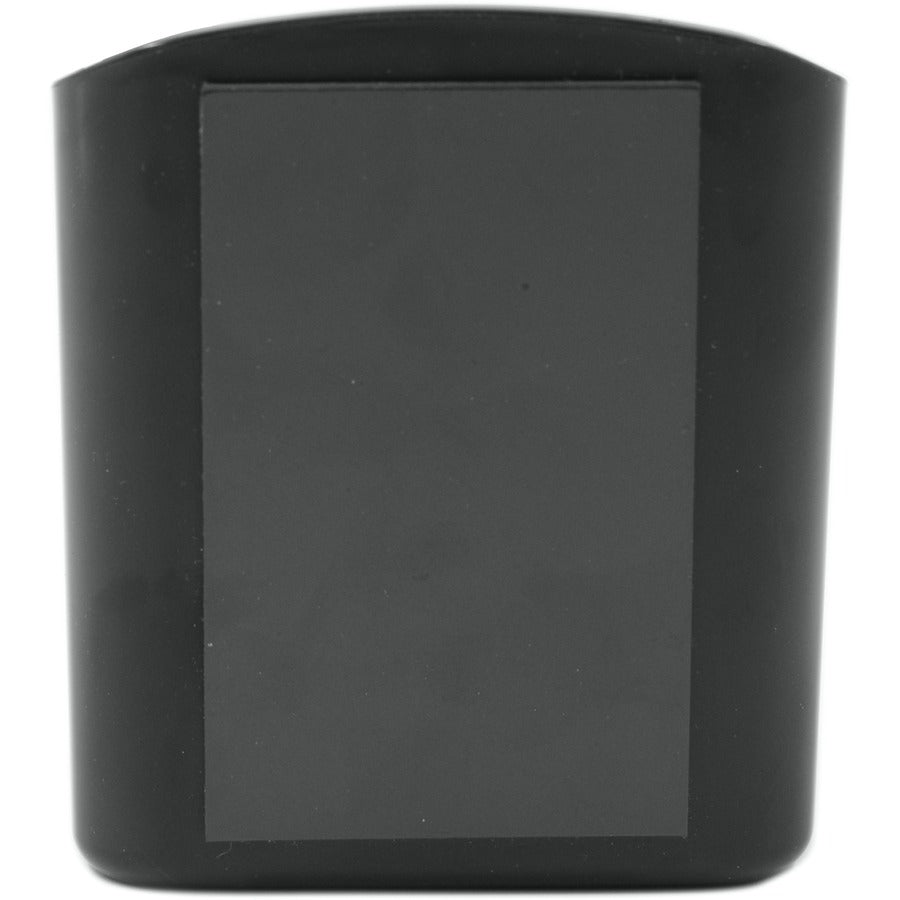Integra Magnetic Organizer - 3.5" Height x 3" Width x 2.4" Depth - Magnetic - Black - 1 Each