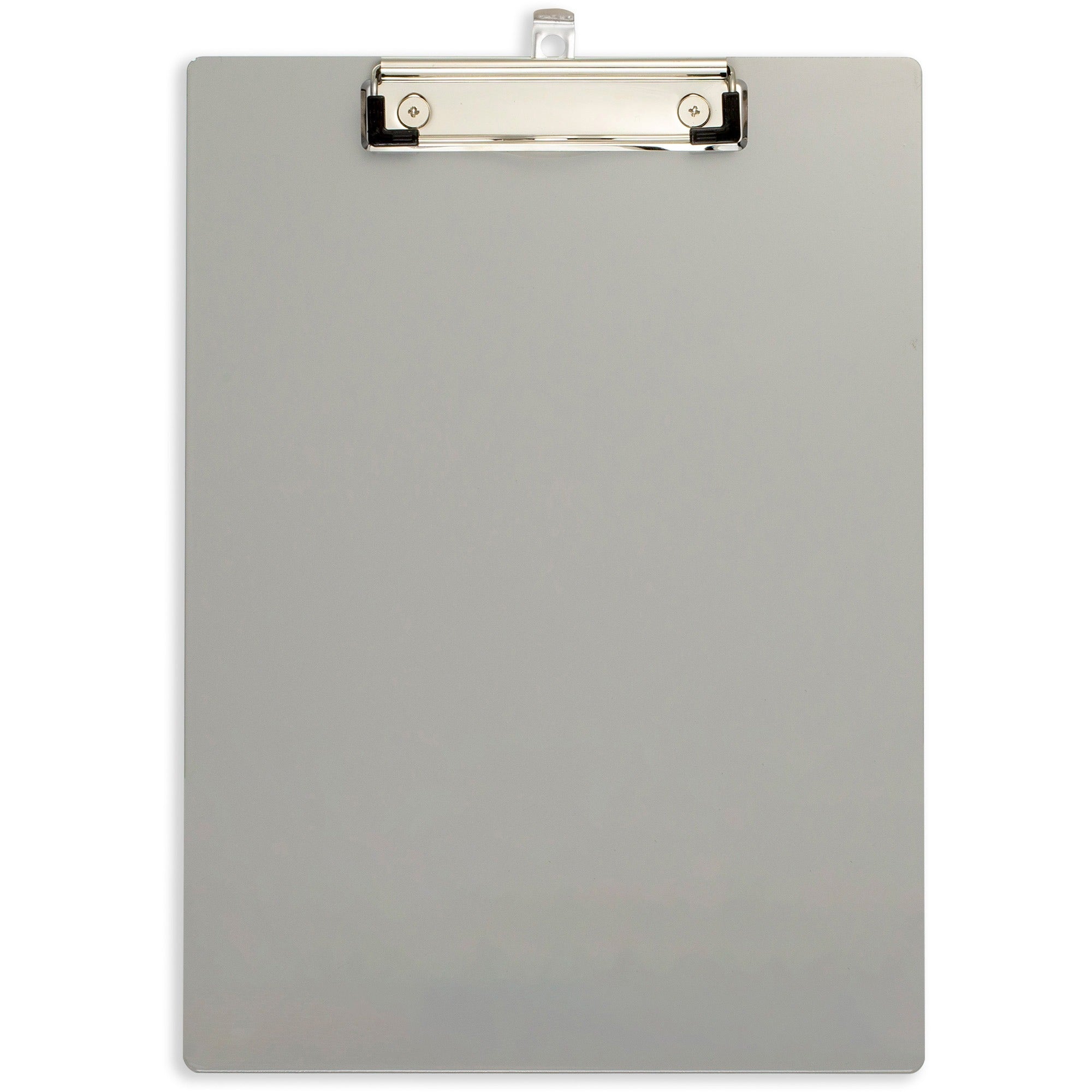 officemate-magnetic-clipboard-aluminum-gray-1-each_oic83217 - 1