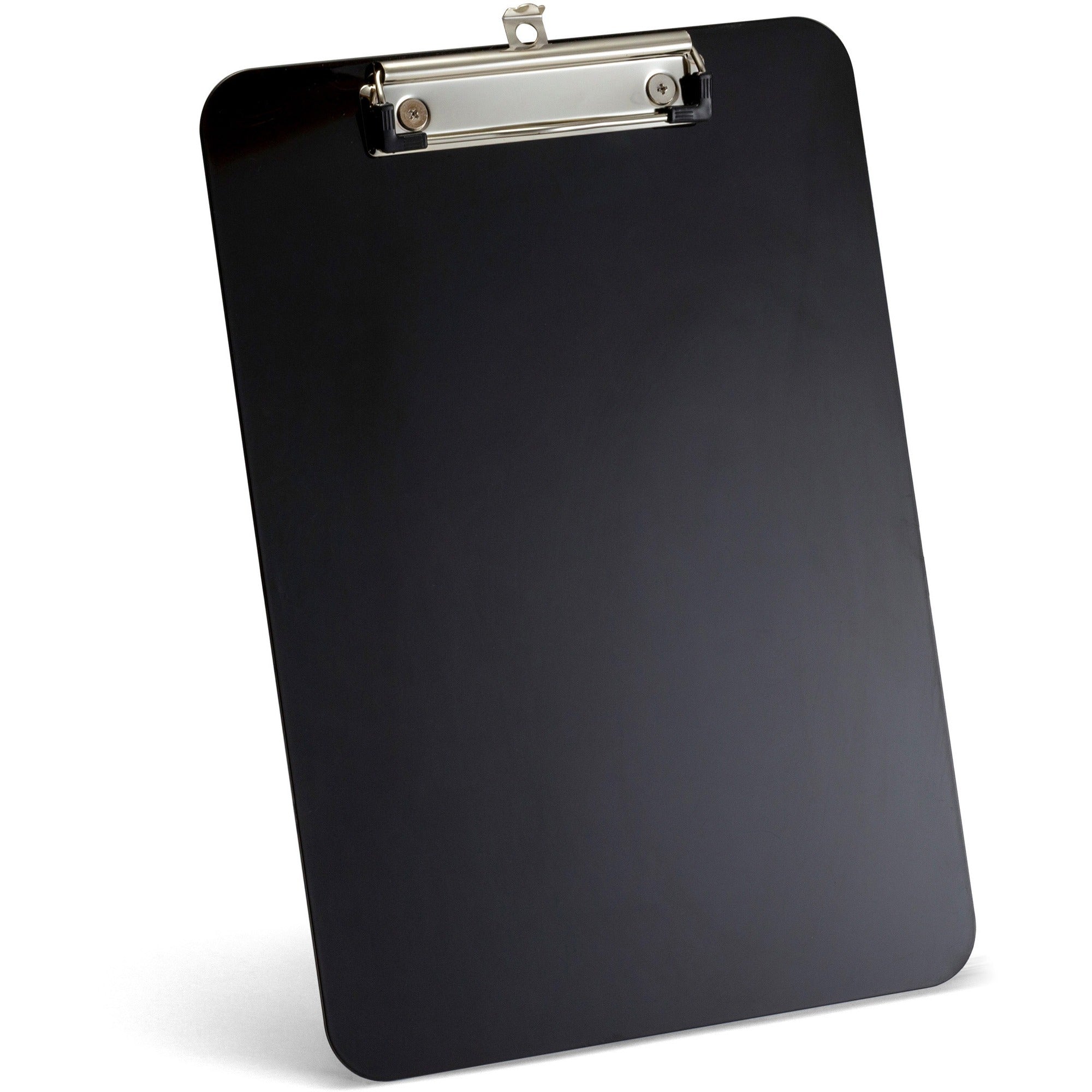 Officemate Magnetic Clipboard - Plastic - Black - 1 Each - 1