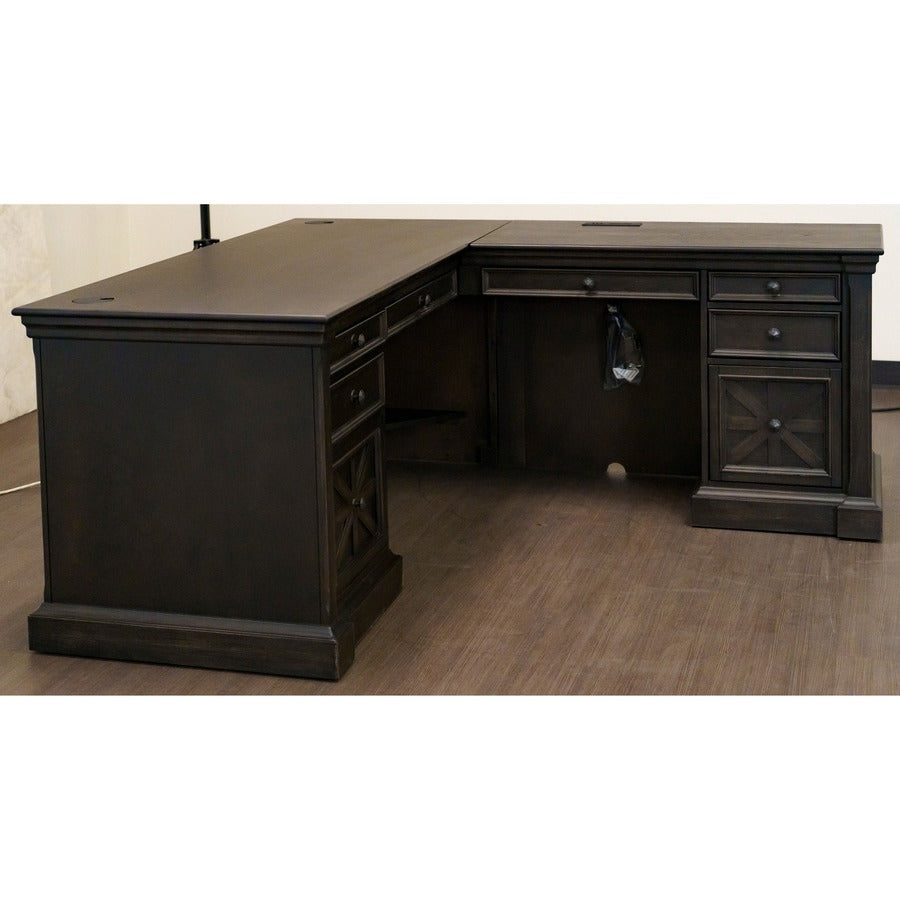 martin-kingston-desk-with-pedestal-box-1-of-2-66-x-3030-4-x-utility-file-drawers-material-wood-finish-dark-chocolate-rub-through_mrtimkn684r - 8