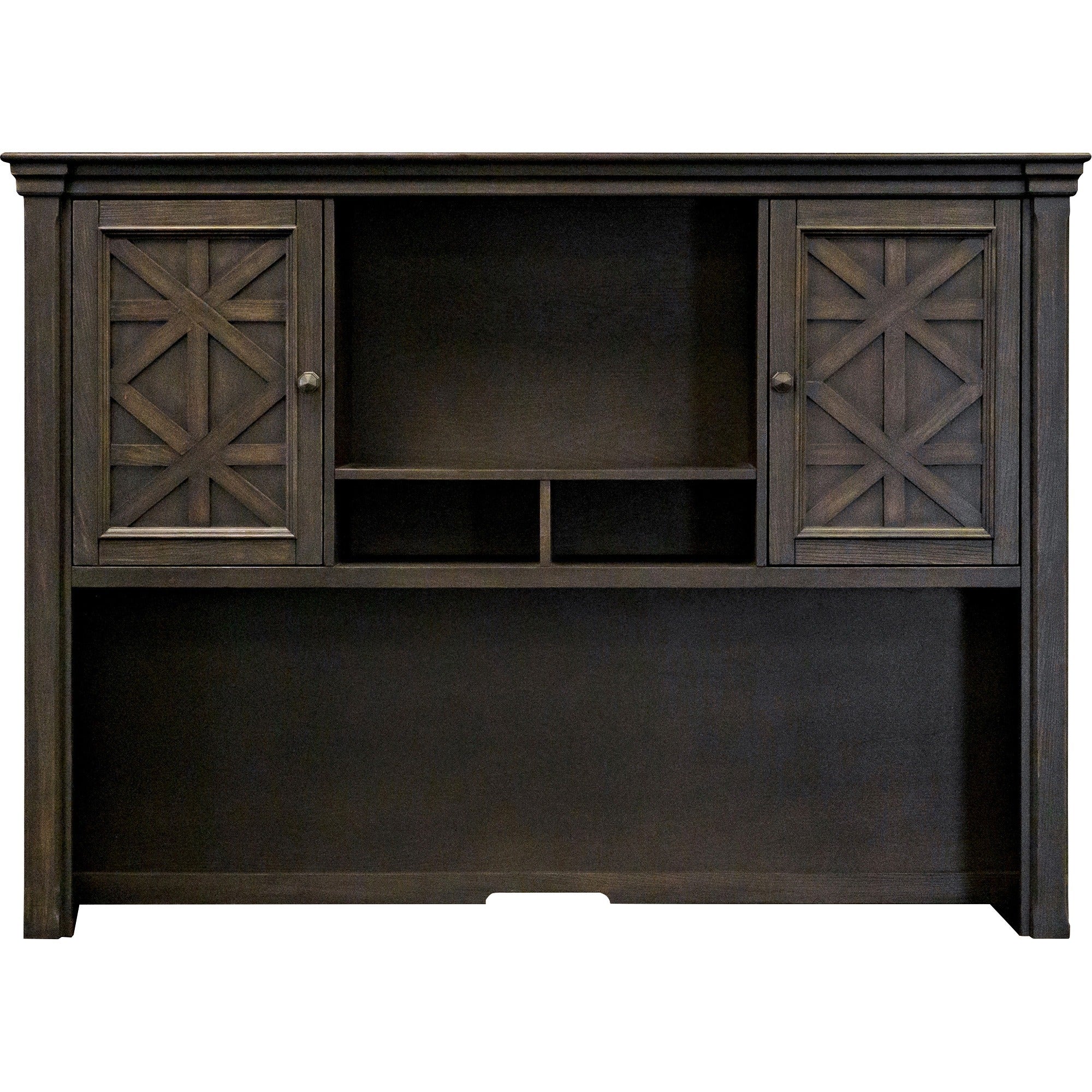 martin-kingston-office-desking-unit-66-x-1448-2-doors-2-adjustable-shelfves-material-wood-finish-dark-chocolate-rub-through_mrtimkn682 - 1