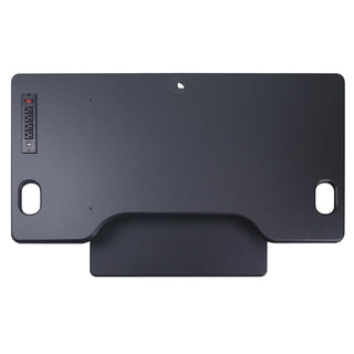 Rocelco Sit/Stand Desk Riser - 45 lb Load Capacity - 20" Height x 45.8" Width x 23.8" Depth - Black