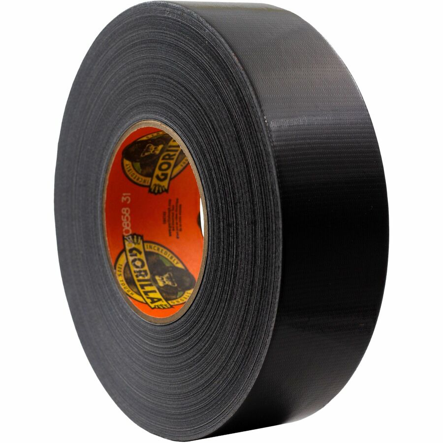 Gorilla Black Tape - 50 yd Length x 1.88" Width - 1 Roll - Black