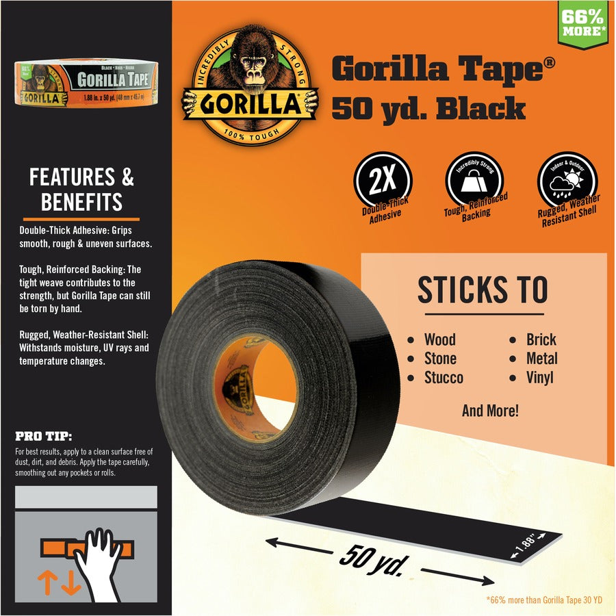 gorilla-black-tape-50-yd-length-x-188-width-1-roll-black_gor108084 - 4
