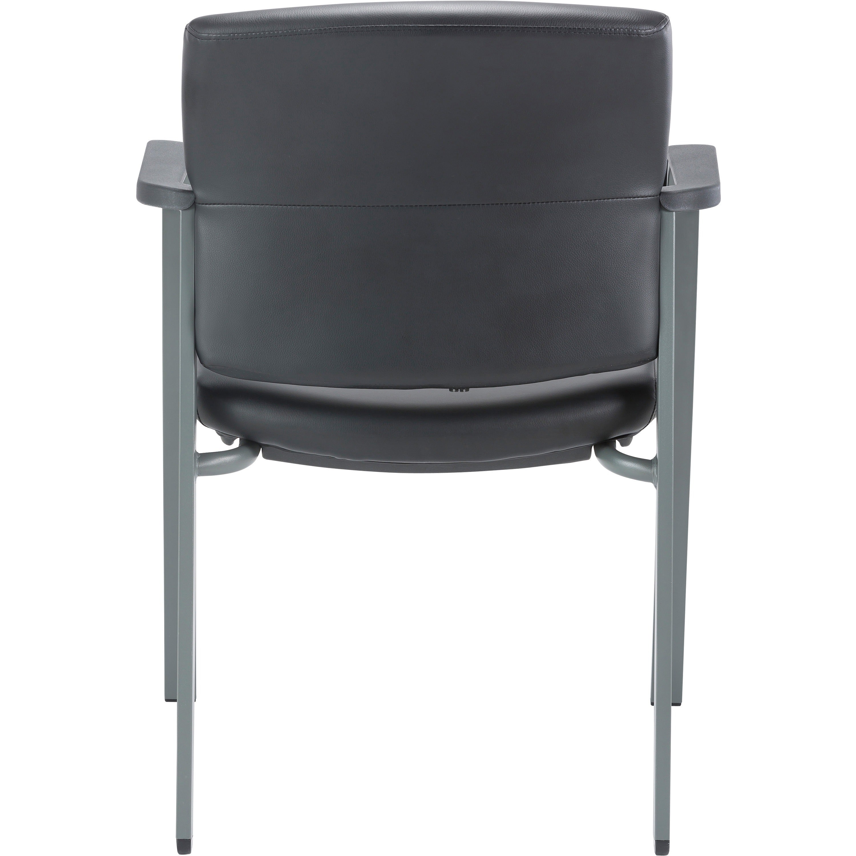 lorell-healthcare-upholstery-guest-chair-steel-frame-square-base-black-vinyl-armrest-1-each_llr30950 - 4