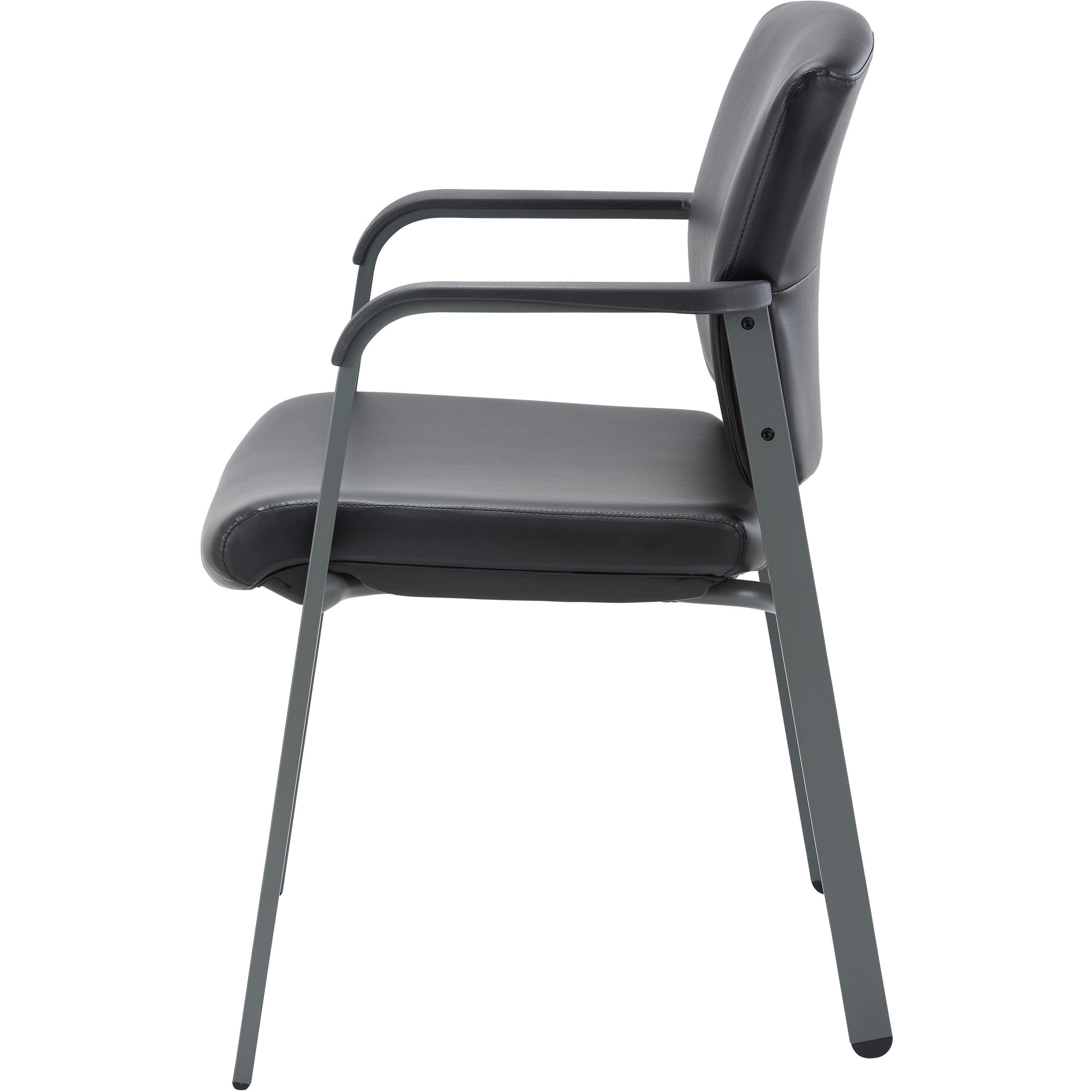 lorell-healthcare-upholstery-guest-chair-steel-frame-square-base-black-vinyl-armrest-1-each_llr30950 - 5
