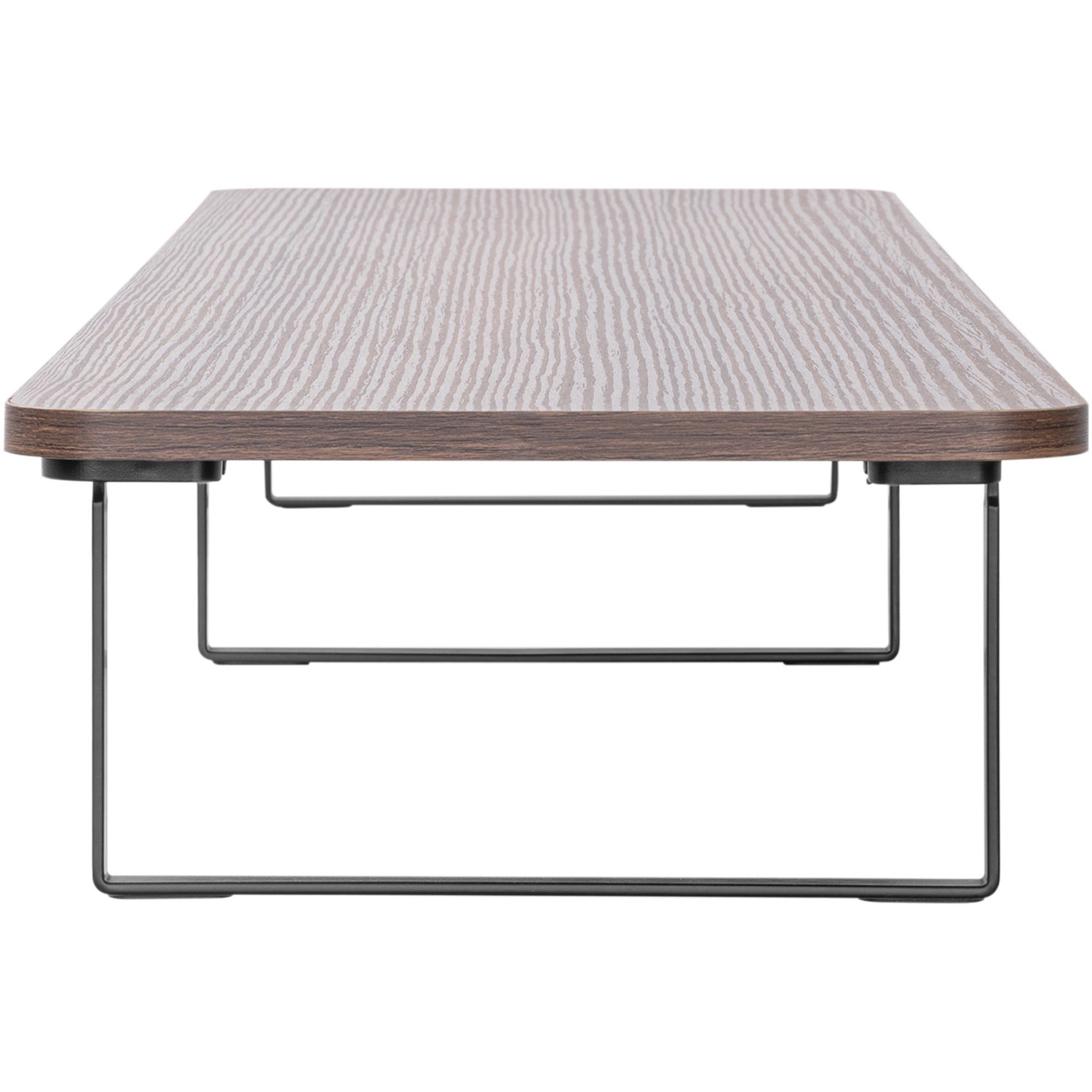 lorell-quick-install-monitor-laptop-riser-48-height-x-394-width-x-102-depth-powder-coated-steel-particleboard-silicone-teak_llr99557 - 3