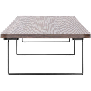 lorell-quick-install-monitor-laptop-riser-48-height-x-394-width-x-102-depth-powder-coated-steel-particleboard-silicone-teak_llr99557 - 3