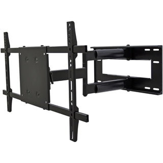 Rocelco VLDA Mounting Bracket for TV, Flat Panel Display - Black - 2 Display(s) Supported - 37" to 70" Screen Support - 150 lb Load Capacity - 200 x 200, 600 x 400, 100 x 100, 400 x 200, 300 x 300, 400 x 400 - VESA Mount Compatible - 1 Each