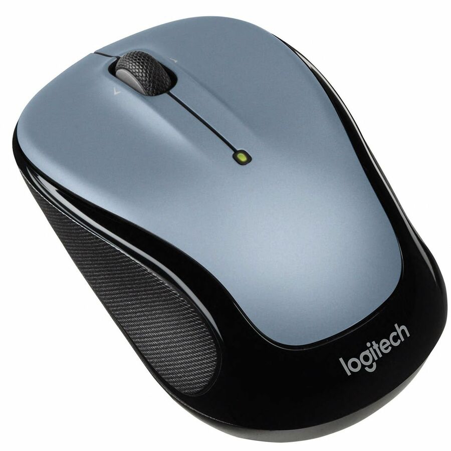 Logitech M325S Wireless Mouse - Optical - Wireless - Radio Frequency - 2.40 GHz - Silver - USB - 1000 dpi - Tilt Wheel - 5 Button(s) - 3 Programmable Button(s) - Small Hand/Palm Size - Symmetrical