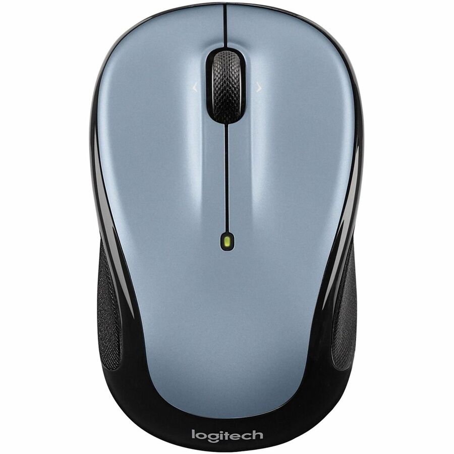 Logitech M325S Wireless Mouse - Optical - Wireless - Radio Frequency - 2.40 GHz - Silver - USB - 1000 dpi - Tilt Wheel - 5 Button(s) - 3 Programmable Button(s) - Small Hand/Palm Size - Symmetrical