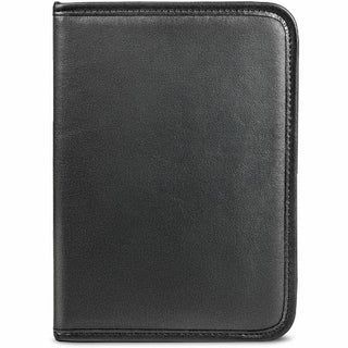 Professional Padfolio, 3/4w x 9 1/4h, Open Style, Black