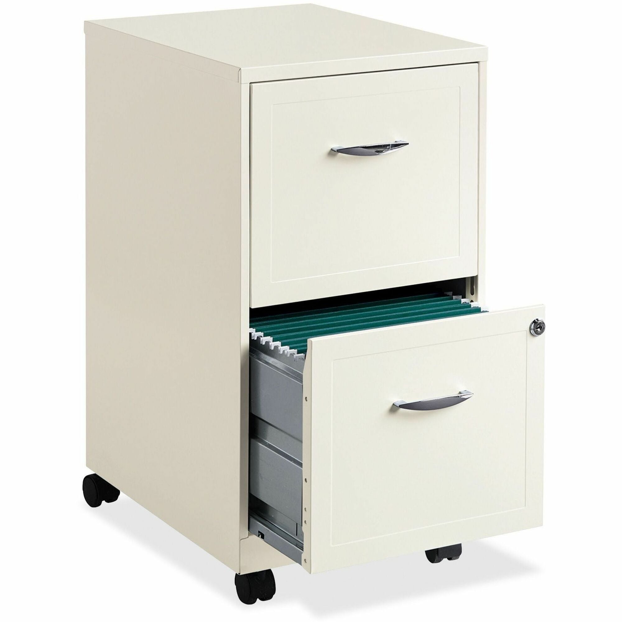 FILE;18";2 DR MOB; P WHITE
