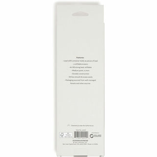 U Brands Cambria Mechanical Pencils - #2 Lead - Refillable - Matte Black Barrel - 1 Pack
